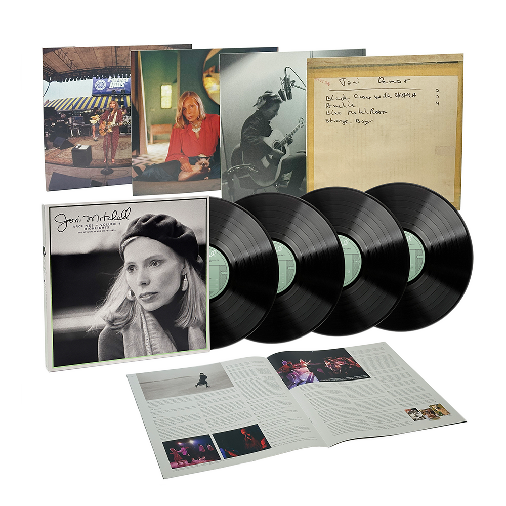Joni Mitchell Archives, Vol. 4: The Asylum Years (1976-1980) [4LP]