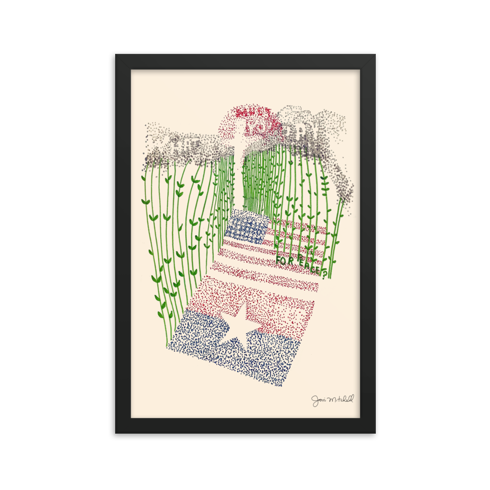 What Must You Pay for Peace Framed Artwork