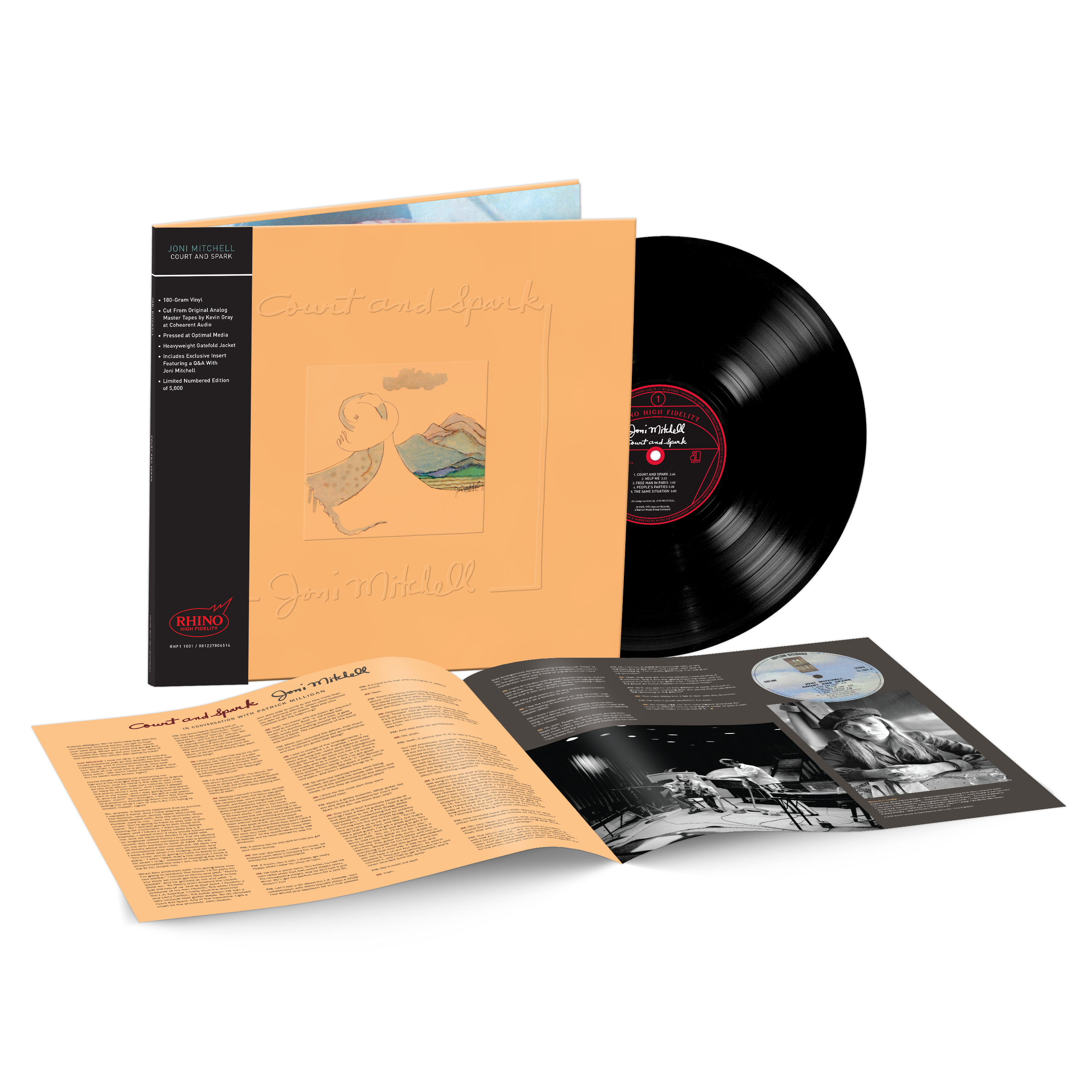 Court and Spark (Rhino High Fidelity) – Joni Mitchell