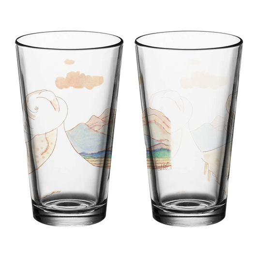 Court and Spark Pint Glass