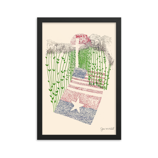 What Must You Pay for Peace Framed Artwork