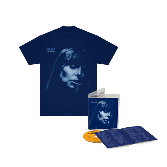 Blue (Atmos) (Blu-ray) + Album Cover Tee Bundle