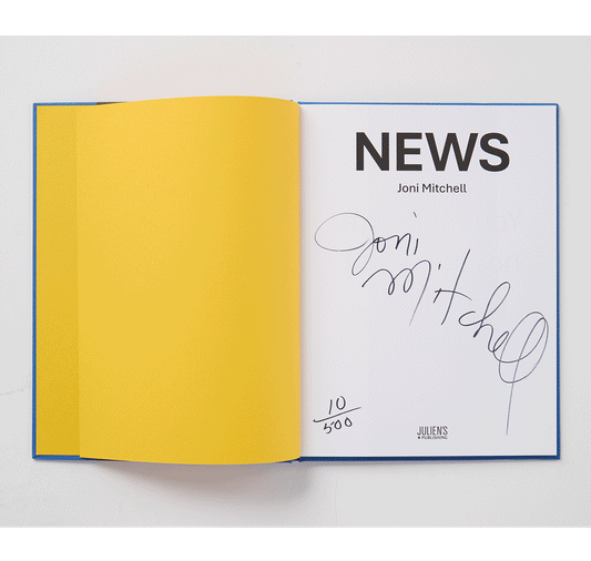 NEWS by Joni Mitchell (signed & numbered)