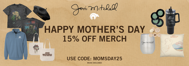 Mother's Day 15% Off Merch