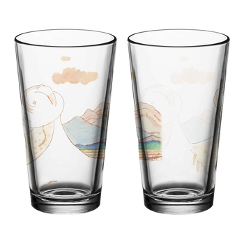 Court and Spark Pint Glass