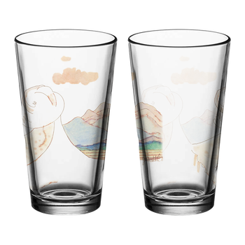 Court and Spark Pint Glass