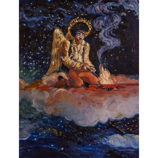 Jimi Hand Signed, Limited Edition Print Jimi Hand Signed, Limited Edition Print