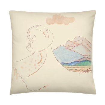 Court and Spark Throw Pillow