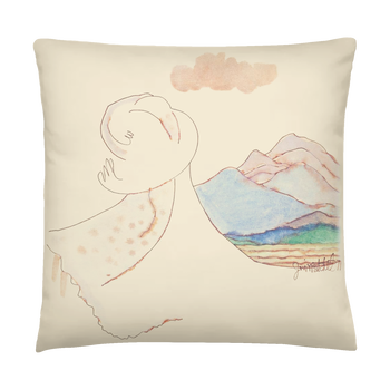 Court and Spark Throw Pillow