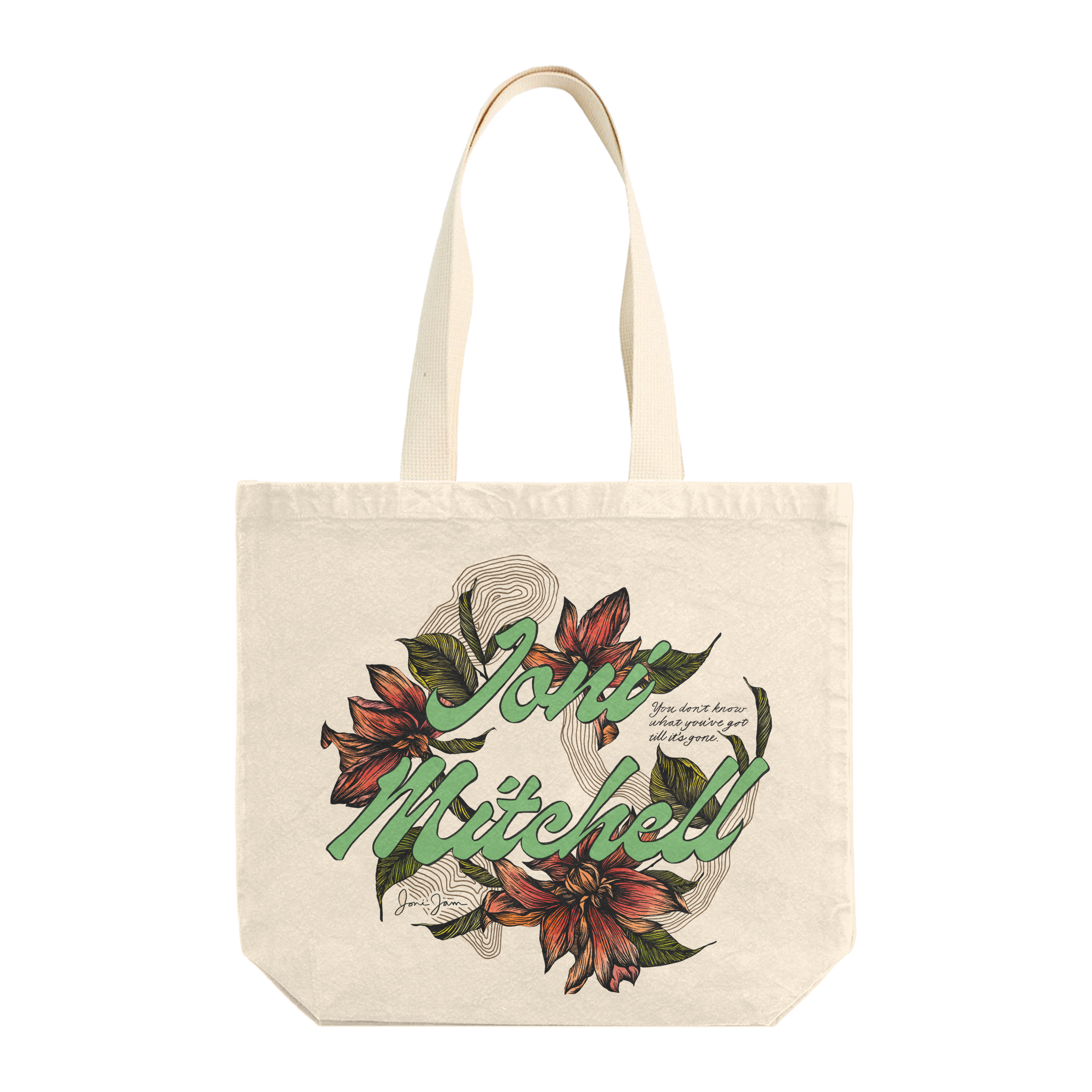 Paradise Block Print Tote Bag – Julia Canright